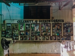 Celebrity and Guesthouse Wall at Mila's Sisig and Tokwa't Baboy