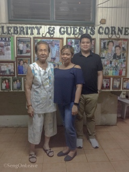 L to R: Nanay Mila, Seng and my Bes (short for bestfriend)